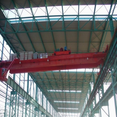 QL電磁掛梁起重機安裝完成